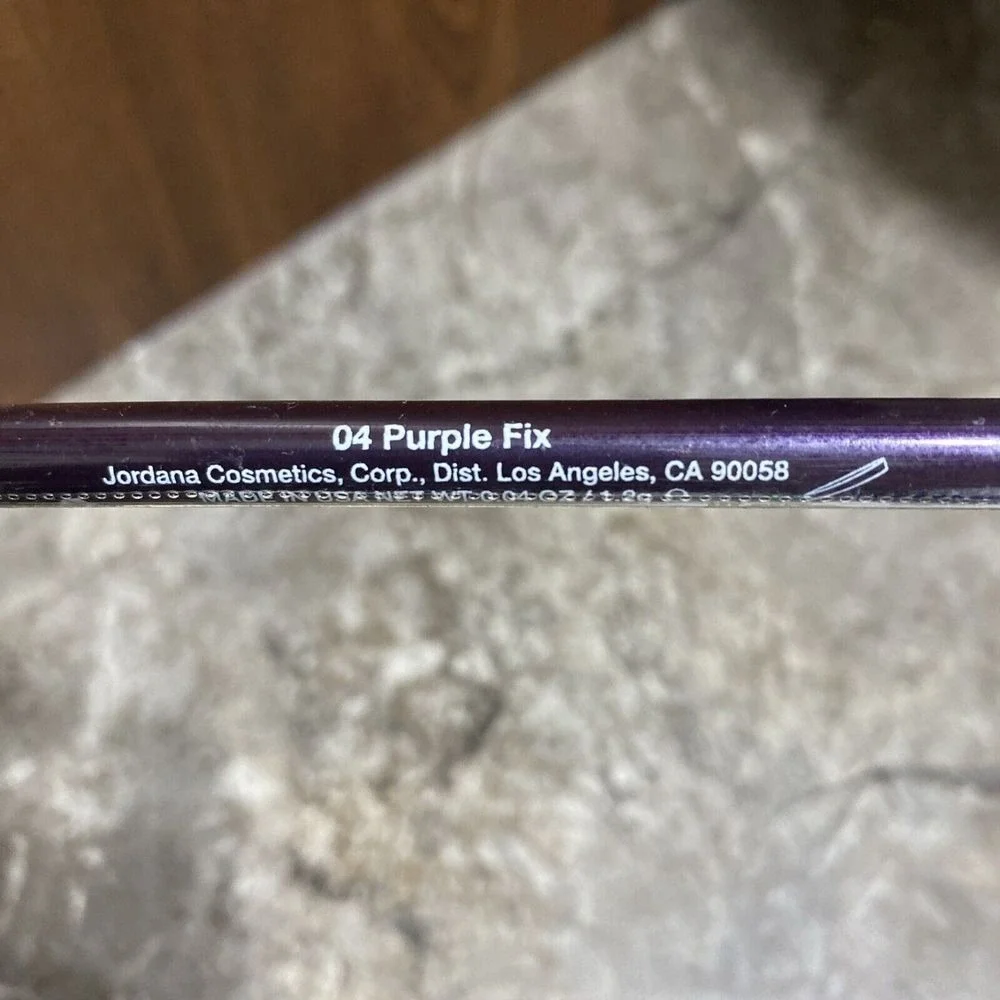 Jordana Eyeliner Pencil, 04 Purple Fix New‎ And Sealed